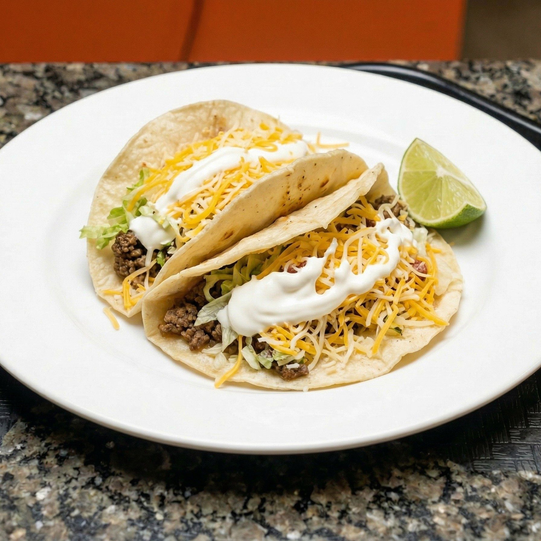 3 Flour Tacos & Drink.